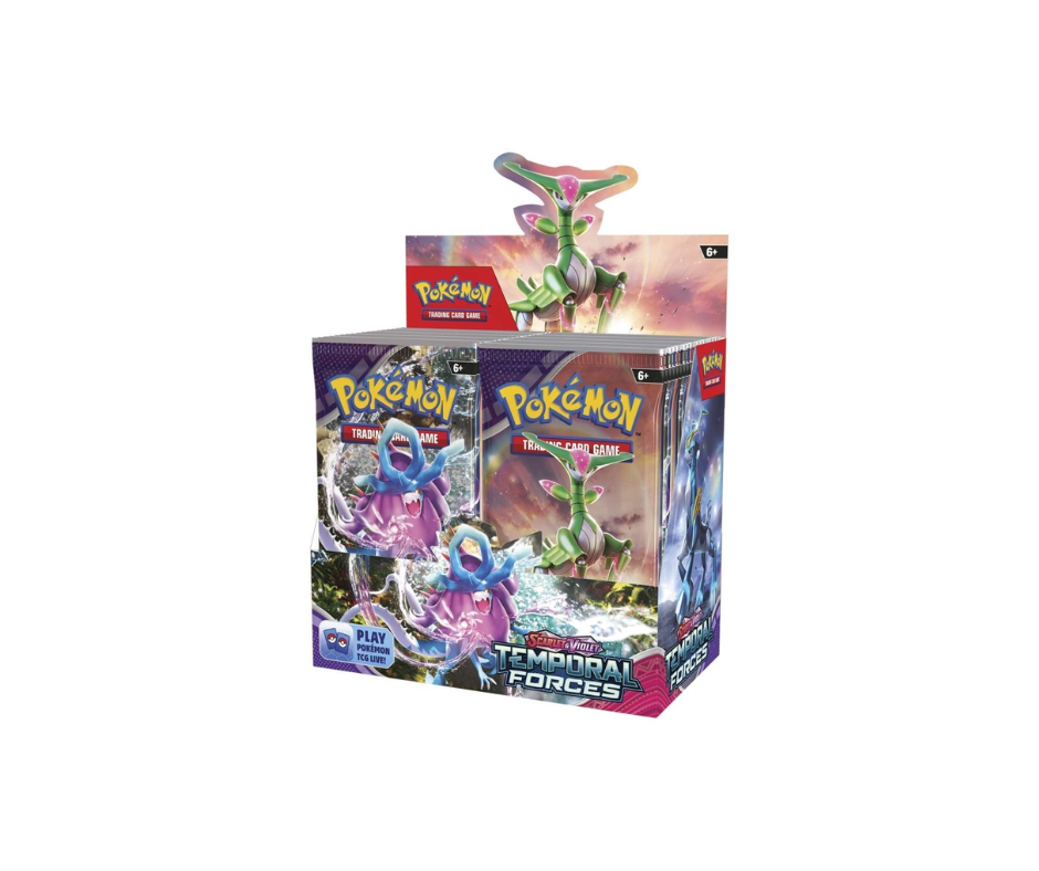 POKEMON SCARLET & VIOLET TEMPORAL FORCES BOOSTER BOX