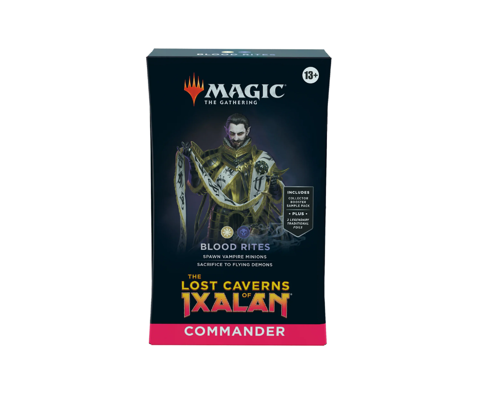 MTG THE LOST CAVERNS OF IXALAN BLOOD RITES COMMANDER DECK