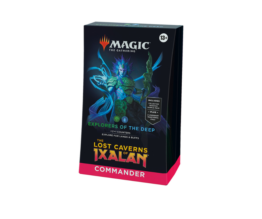 MTG THE LOST CAVERNS OF IXALAN EXPLORERS OF THE DEEP COMMANDER
