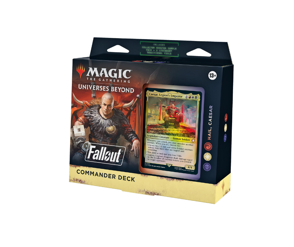 MTG FALLOUT HAIL,CEASAR COMMANDER DECK