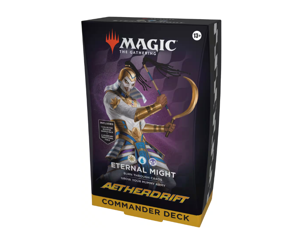 MTG AETHERDRIFT ETERNAL MIGHT COMMANDER DECK