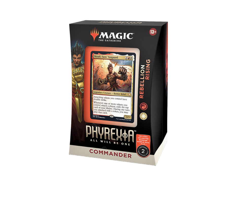 MTG PHYREXIA ALL WILL BE ONE REBELLION RISING COMMANDER DECK