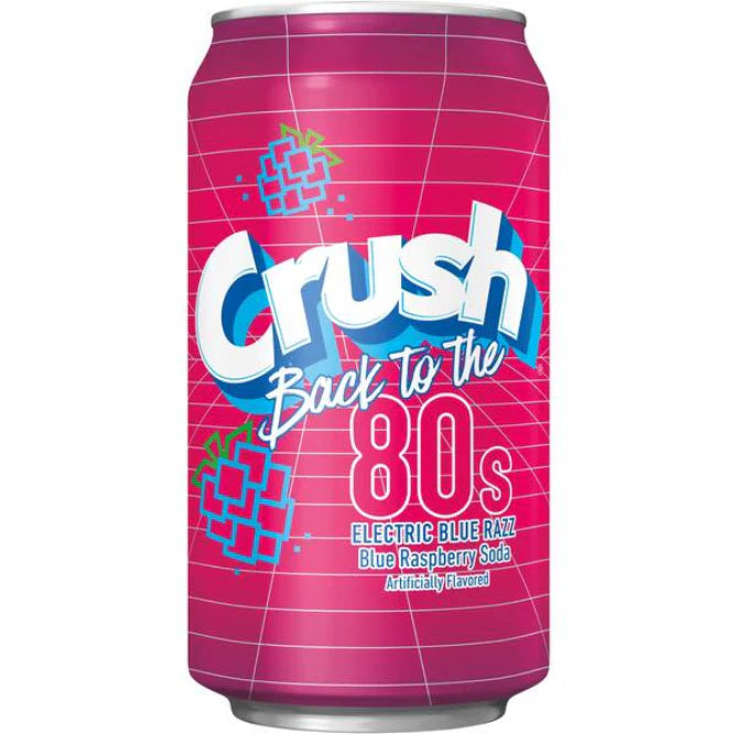 CRUSH BACK TO THE 80'S BLUE RAZZ