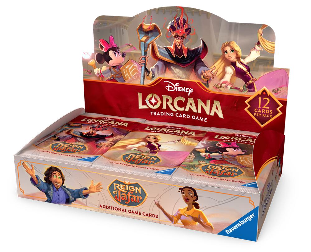 DISNEY LORCANA REIGN OF JAFAR BOOSTER BOX