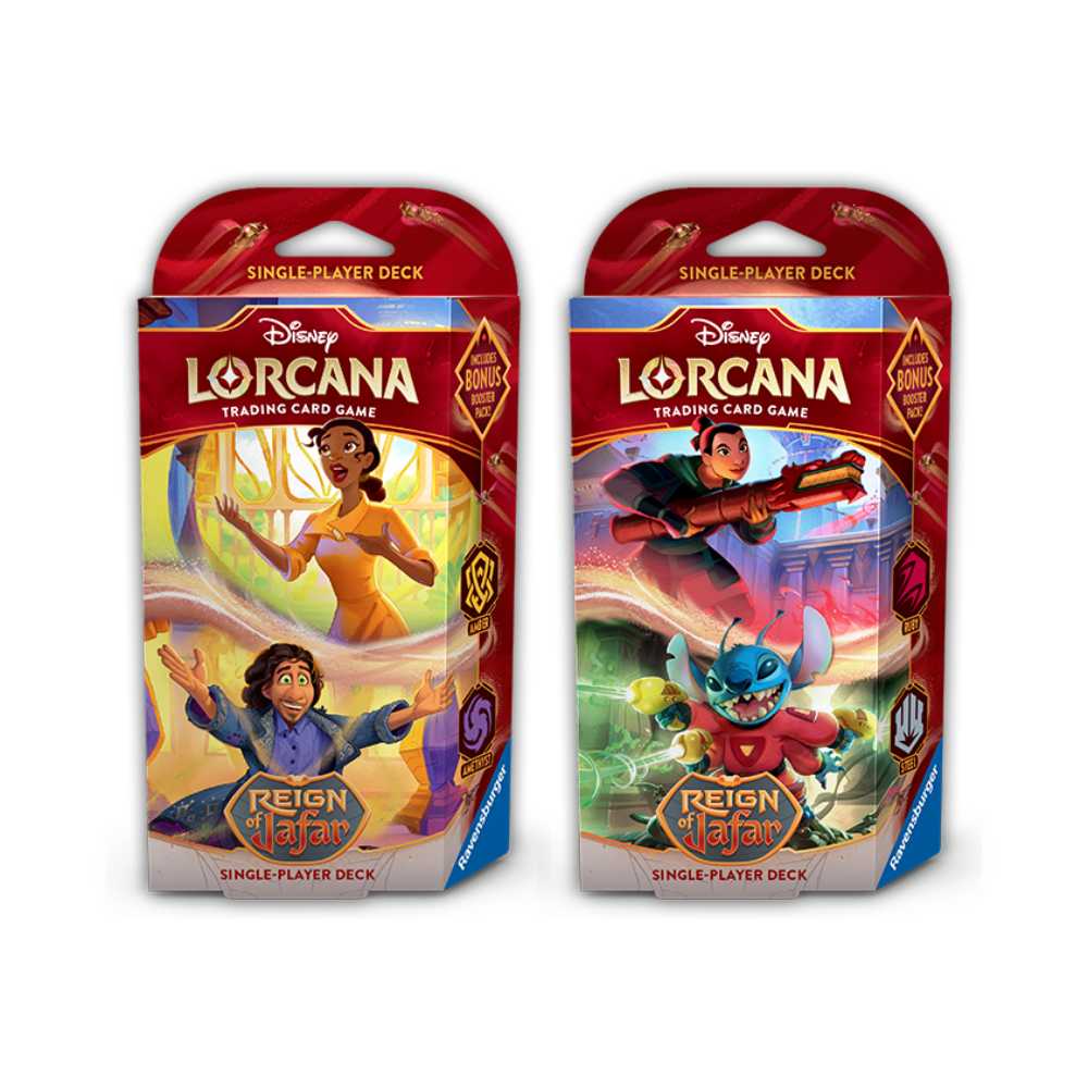 DISNEY LORCANA REIGN OF JAFAR STARTER DISPLAY