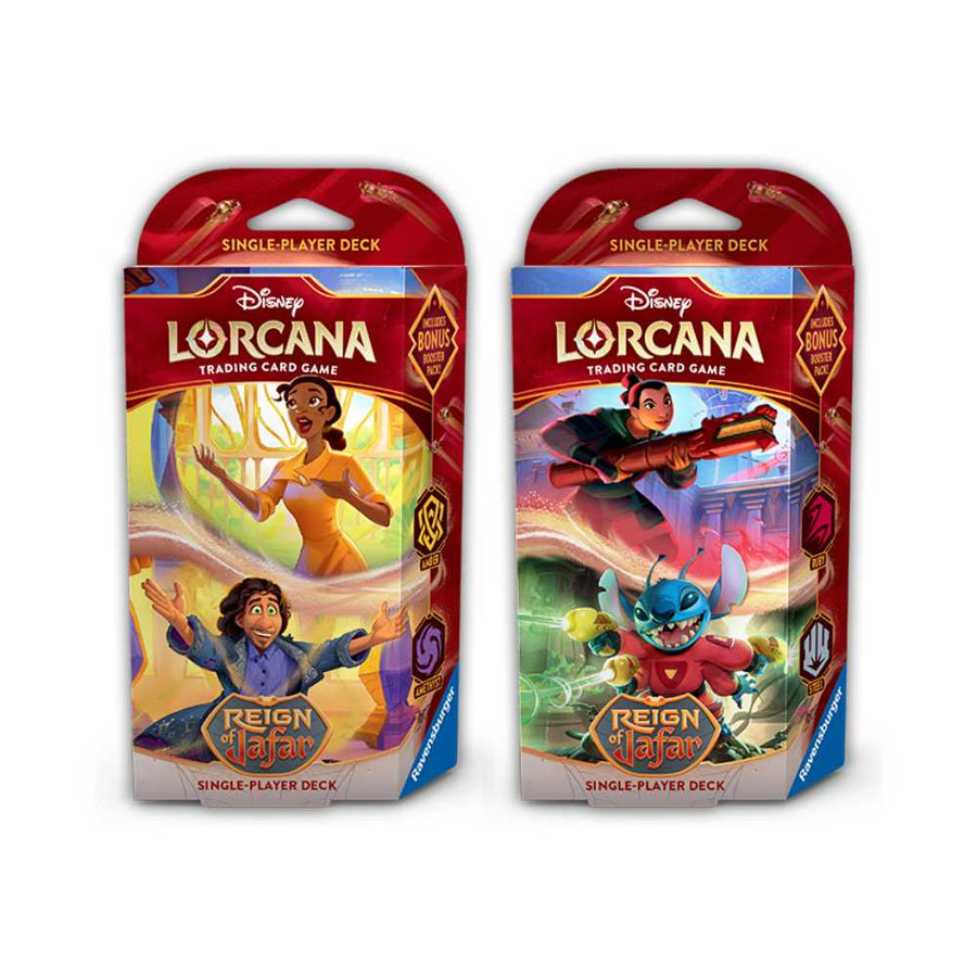 DISNEY LORCANA REIGN OF JAFAR STARTER DISPLAY
