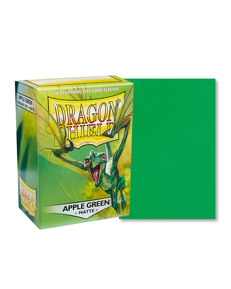 DRAGON SHIELD SLEEVES MATTE APPLE GREEN