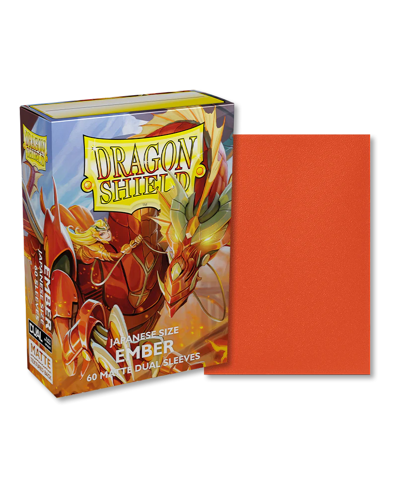 DRAGON SHIELD SLEEVES DUAL JAPANESE MATTE EMBER