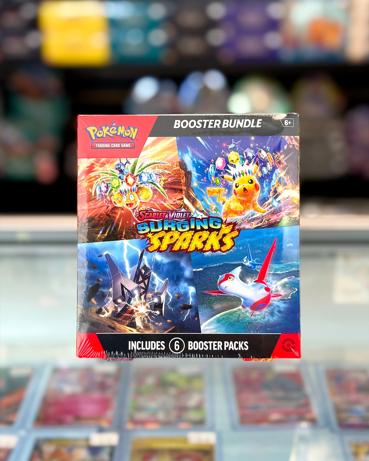 POKEMON SCARLET & VIOLET SURGING SPARKS BOOSTER BUNDLE
