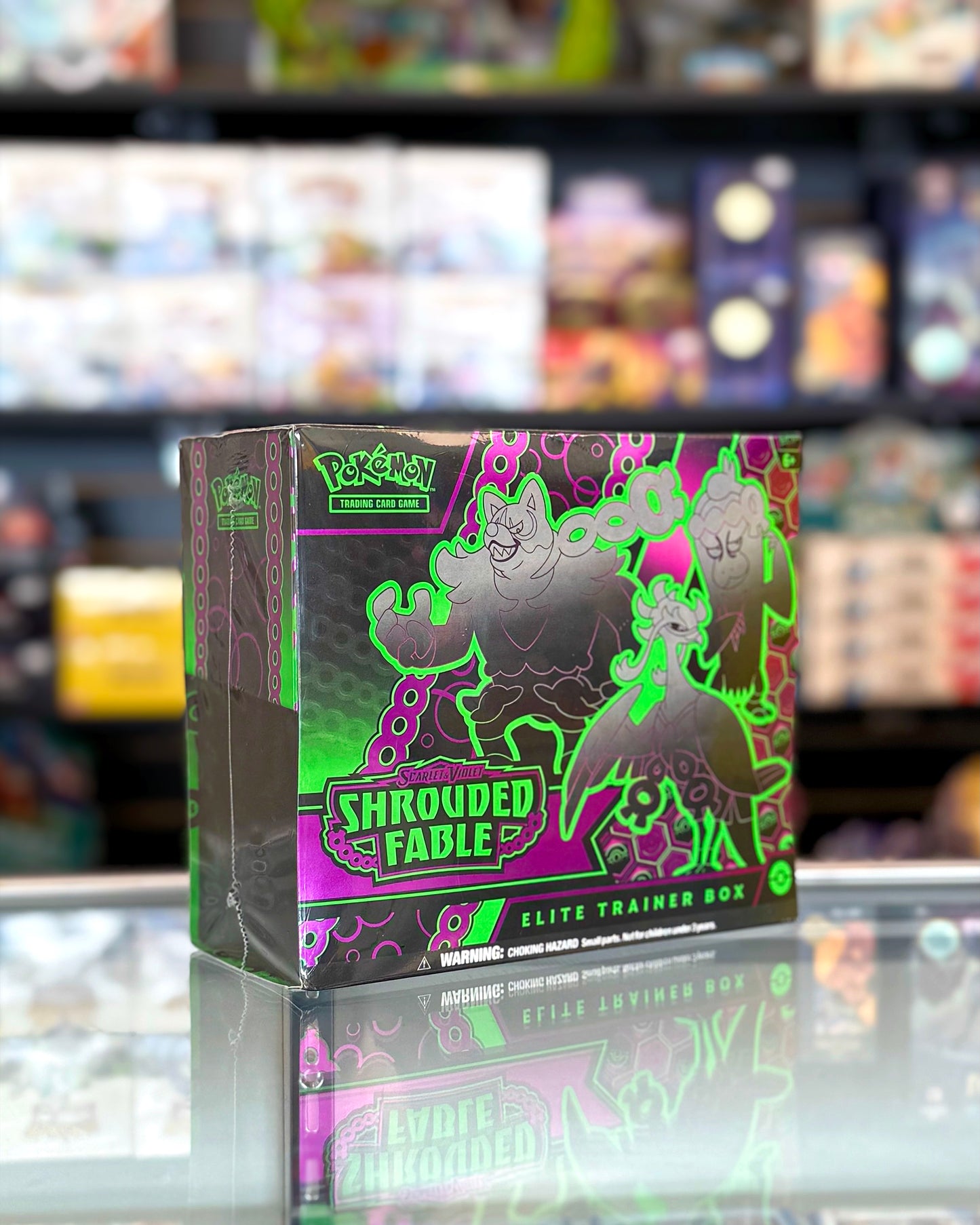 POKEMON ETB SCARLET & VIOLET SHROUDED FABLE