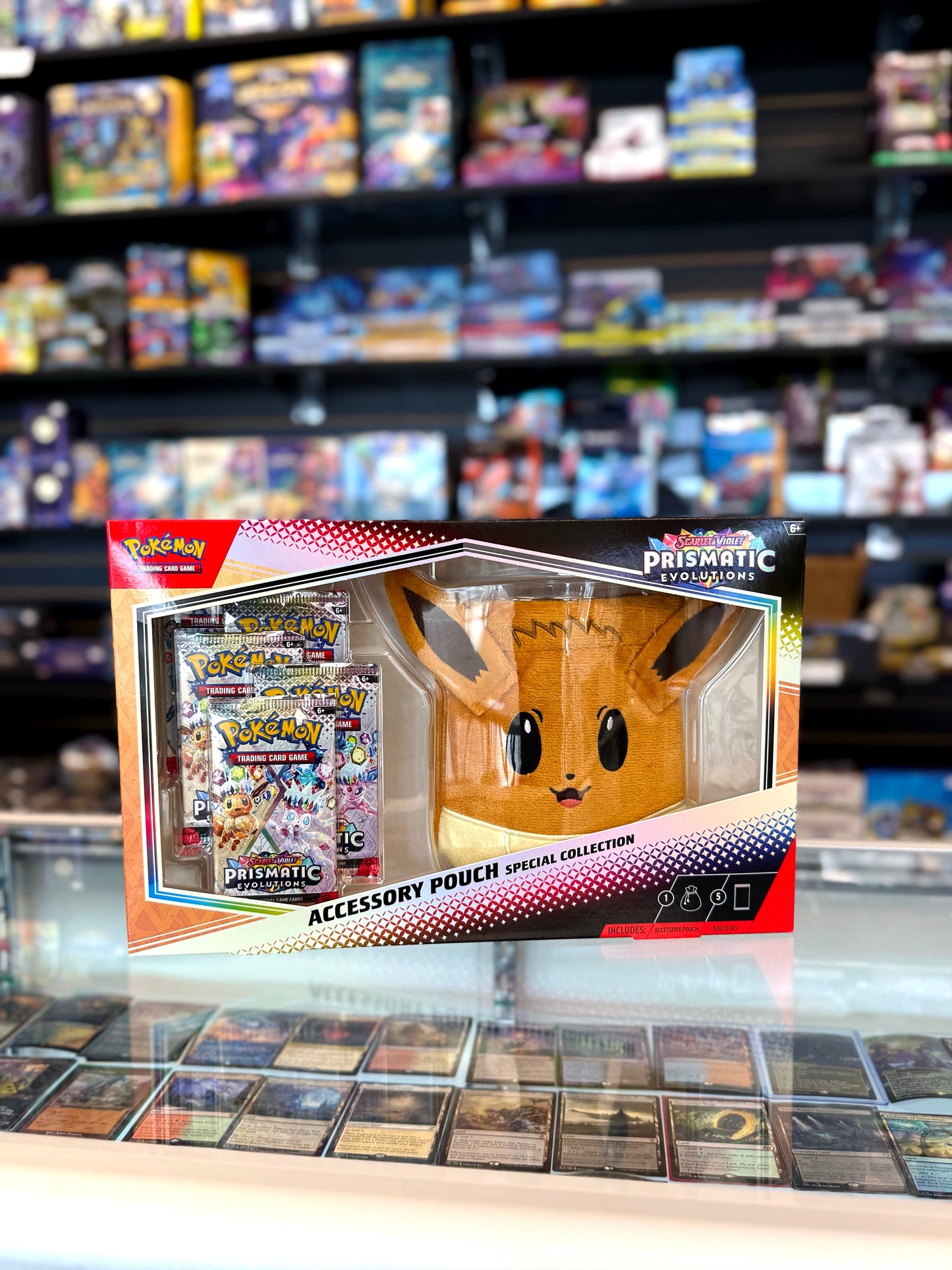 POKEMON SCARLET & VIOLET PRISMATIC EVOLUTIONS ACCESSORY POUCH SPECIAL COLLECTION
