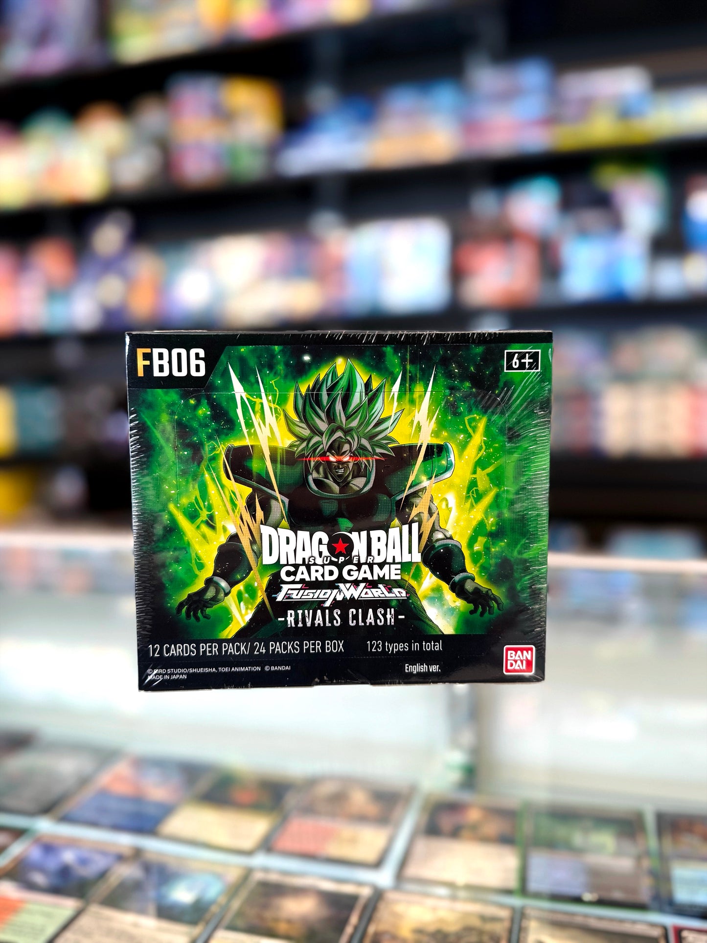 DRAGON BALL FUSIONWORLD RIVALS CLASH FB06 HOBBY BOX
