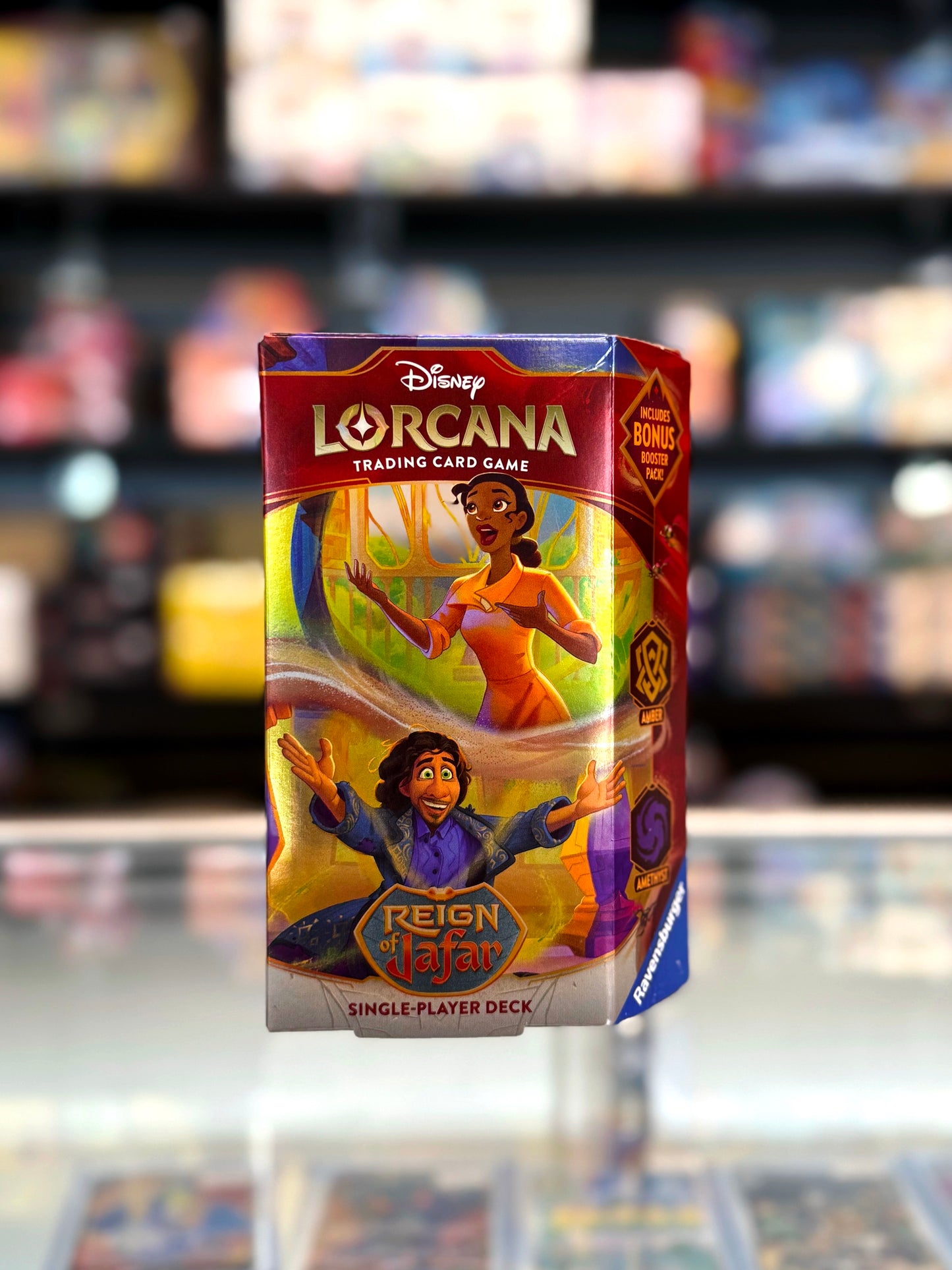 DISNEY LORCANA REIGN OF JAFAR STARTER DISPLAY