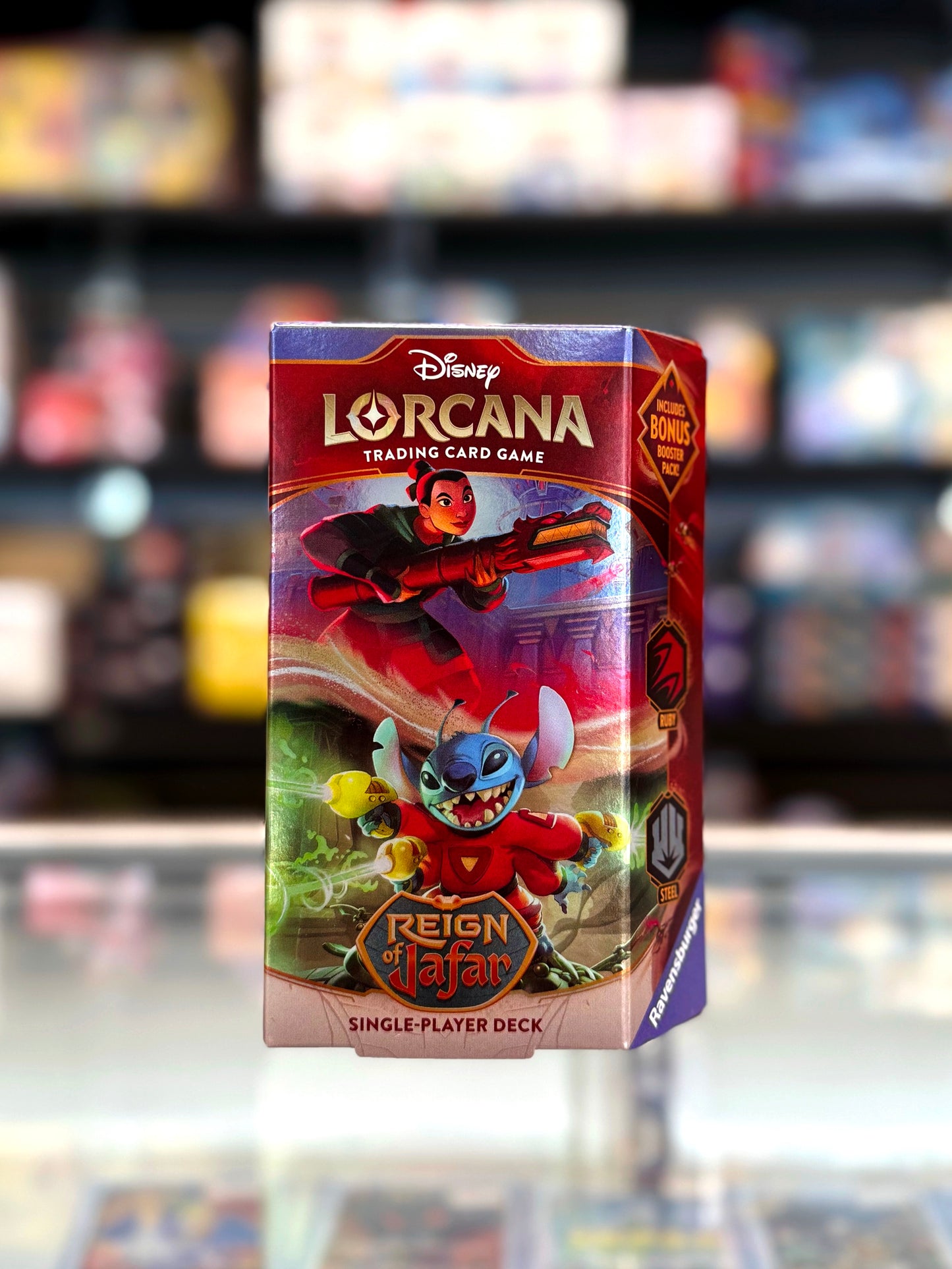 DISNEY LORCANA REIGN OF JAFAR STARTER DISPLAY