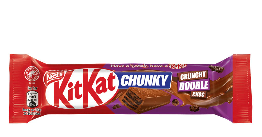 KITKAT CHUNKY DOUBLE CRUNCHY