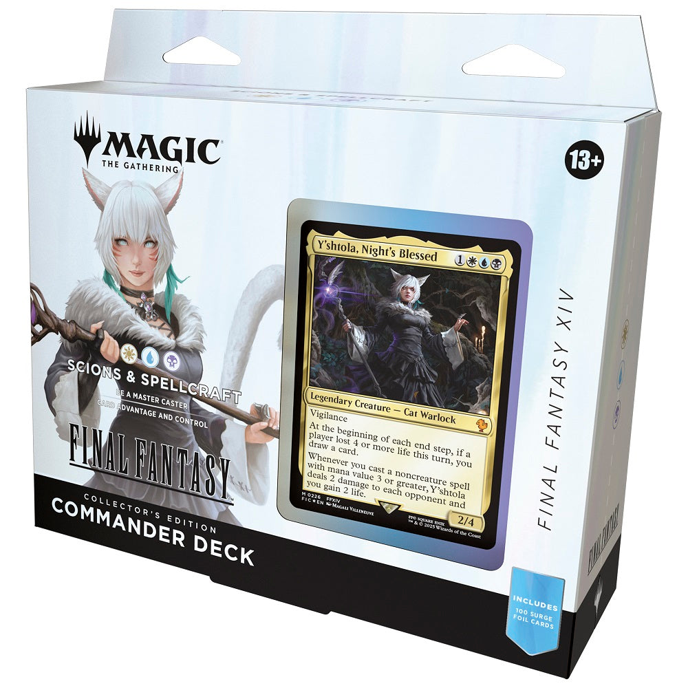 MTG FINAL FANTASY SCIONS & SPELLCRAFT COMMANDER DECK COLLECTOR'S EDITION