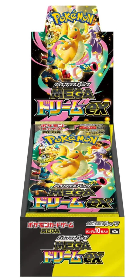 POKEMON MEGA EVOLUTION MEGA DREAM BOOSTER BOX JAPANESE