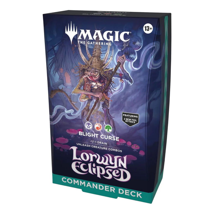 MTG LORWYN ECLIPSED BLIGHT CURSE COMMANDER DECK