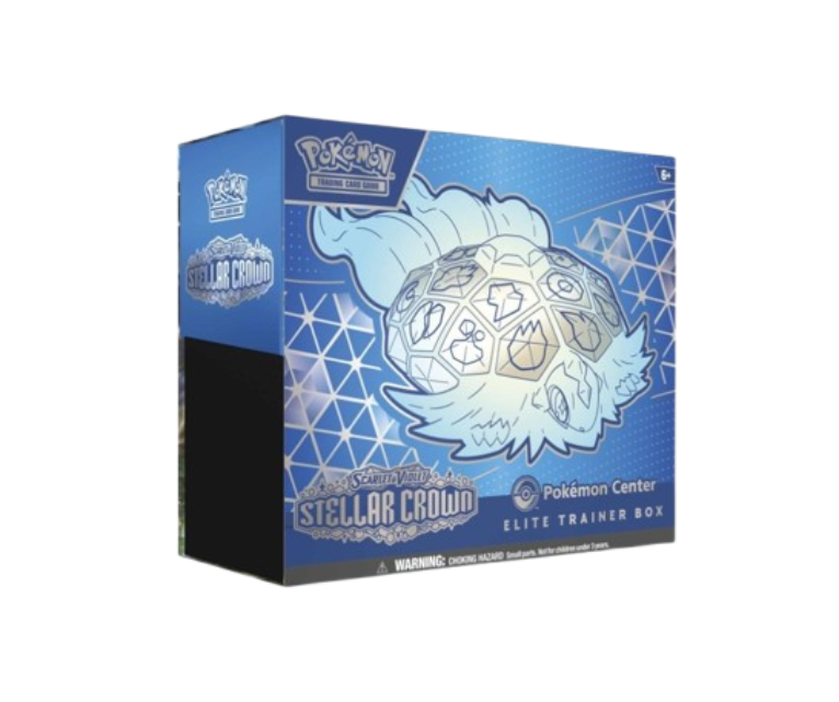 POKEMON ETB SCARLET & VIOLET STELLAR CROWN POKEMON CENTER