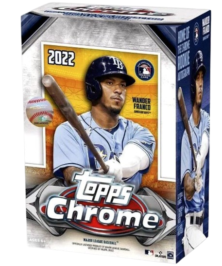 2022 TOPPS CHROME BASEBALL BLASTER BOX