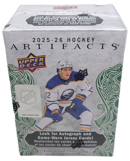 2025-26 UPPER DECK ARTIFACTS HOCKEY BLASTER BOX