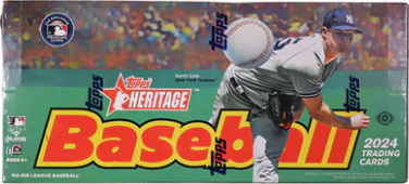 2024 TOPPS HERITAGE HOBBY BOX BASEBALL