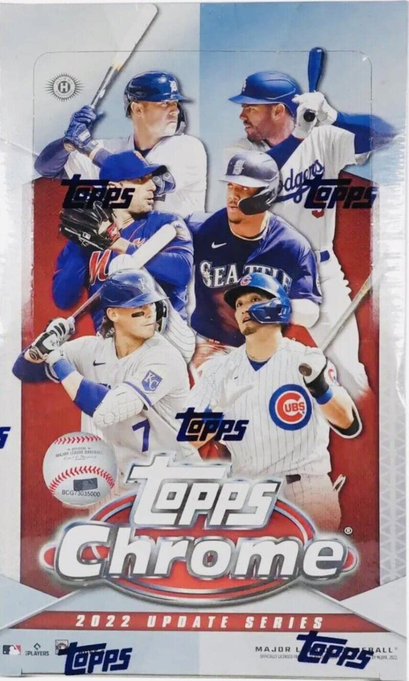 2022 TOPPS CHROME UPDATE BASEBALL HOBBY BOX