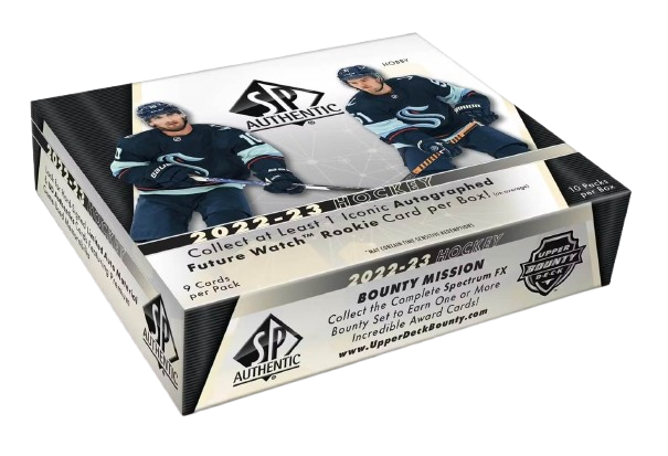 2022-23 UPPER DECK SP AUTHENTIC HOCKEY HOBBY BOX