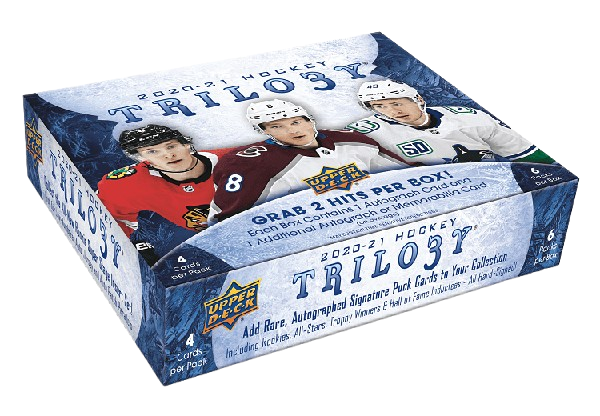 2020-21 UPPER DECK TRILOGY HOCKEY HOBBY BOX