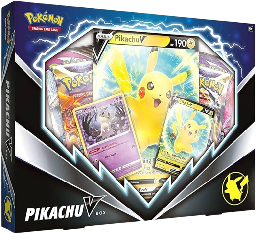 POKEMON PIKACHU V BOX