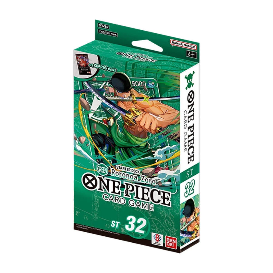 ONE PIECE STARTER DECK GREEN RORONOA ZORO ST-32