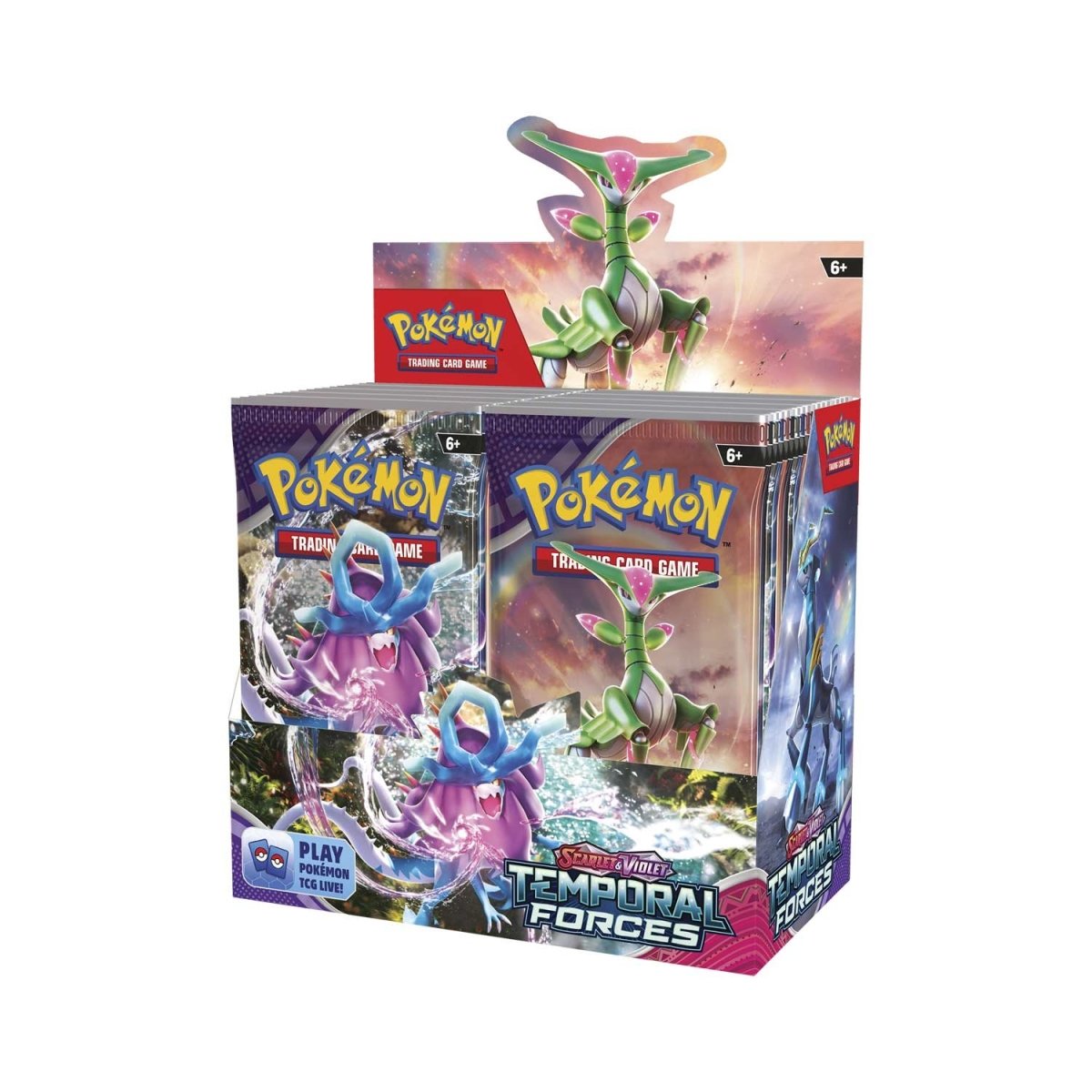 POKEMON SCARLET & VIOLET TEMPORAL FORCES BOOSTER BOX