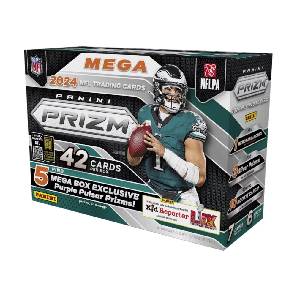 2024 PANINI PRIZM FOOTBALL MEGA BOX