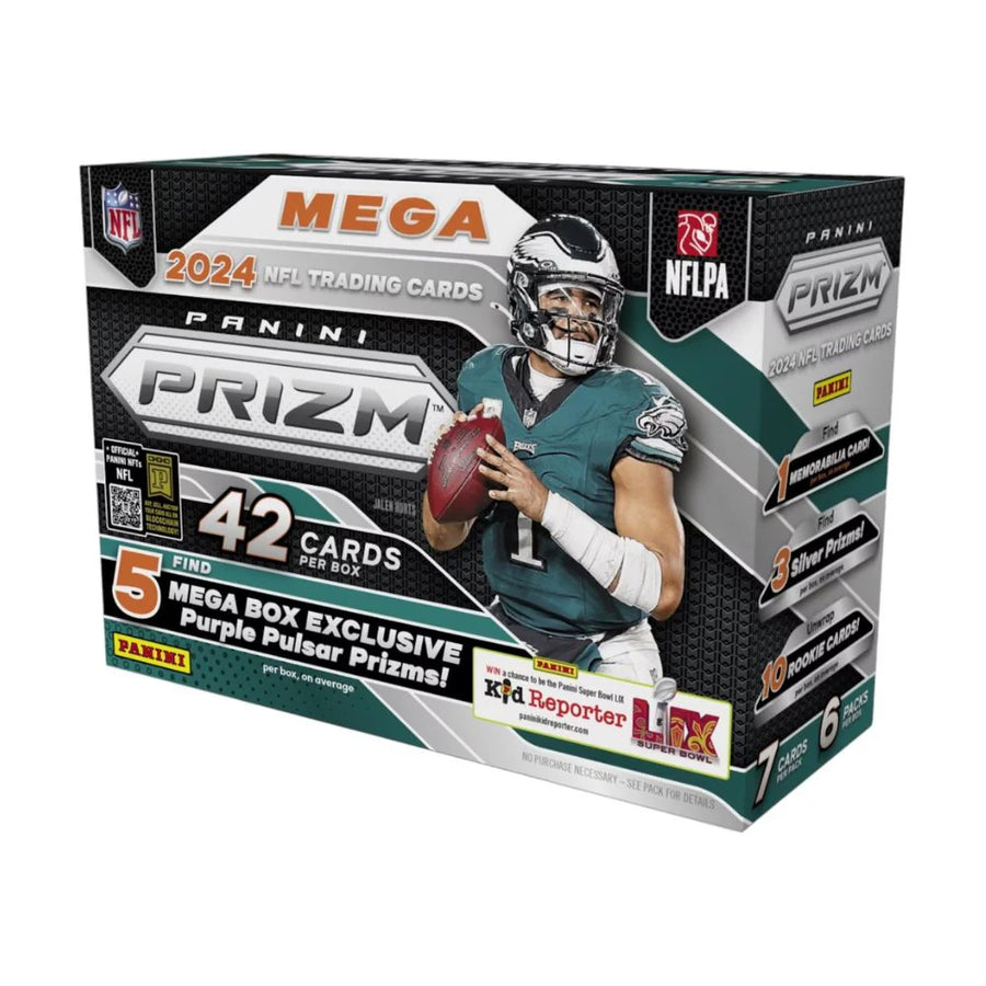 2024 PANINI PRIZM FOOTBALL MEGA BOX