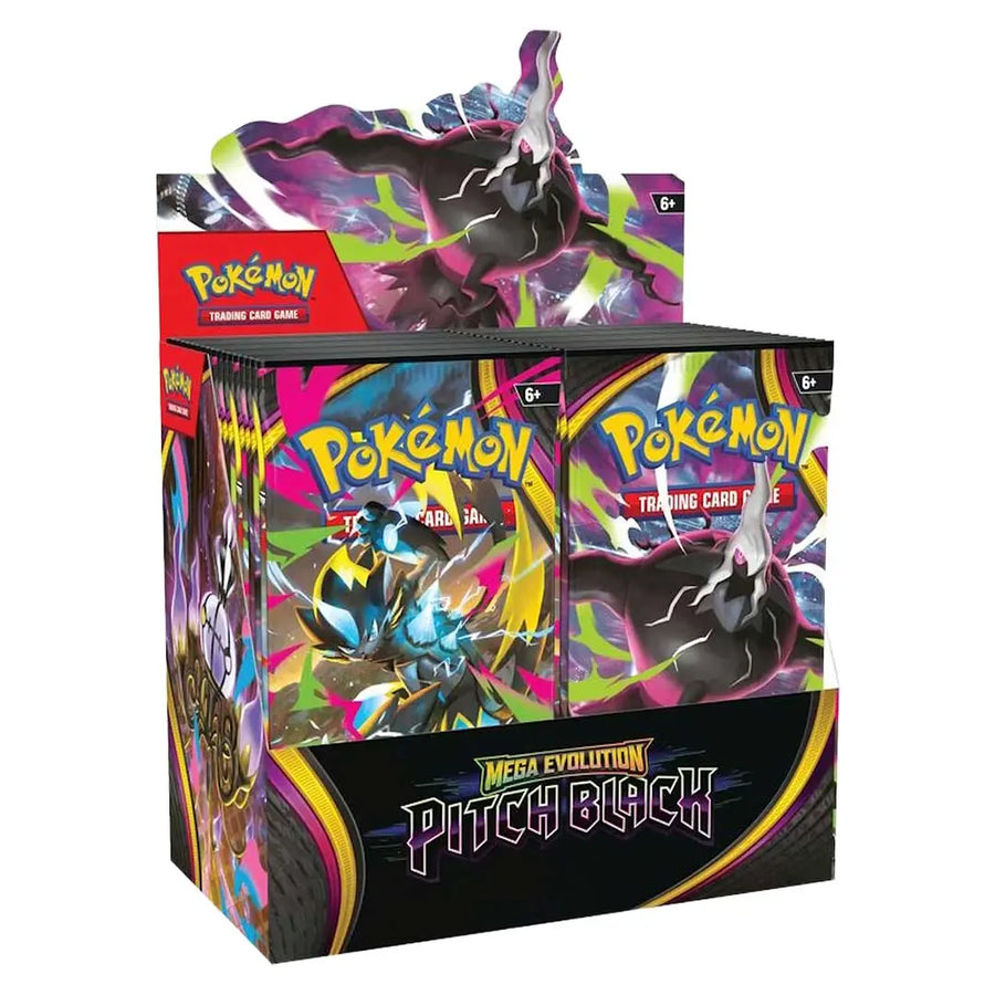 POKEMON MEGA EVOLUTION PITCH BLACK BOOSTER BOX