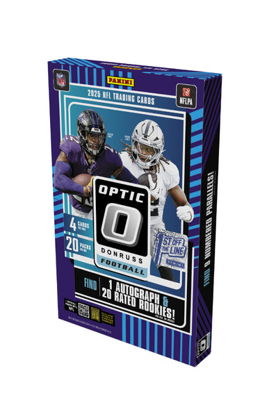 2025 PANINI DONRUSS OPTIC FOOTBALL HOBBY BOX