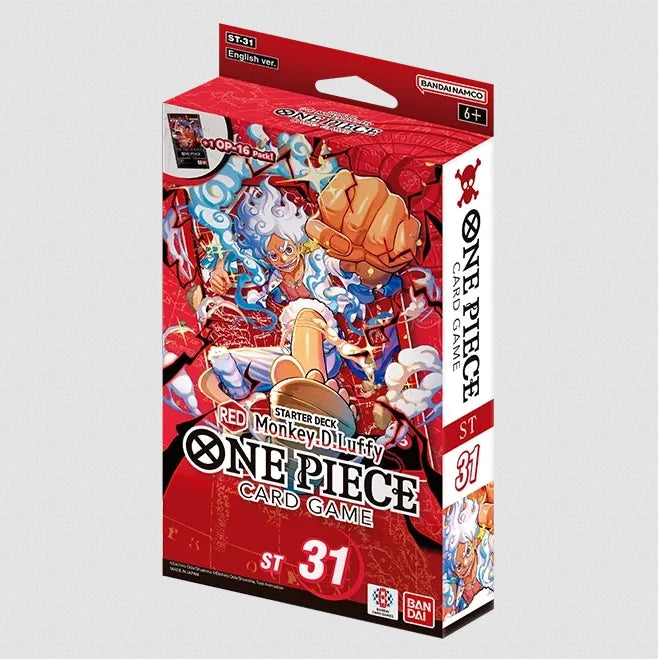 ONE PIECE STARTER DECK MONKEY D LUFFY RED ST-31