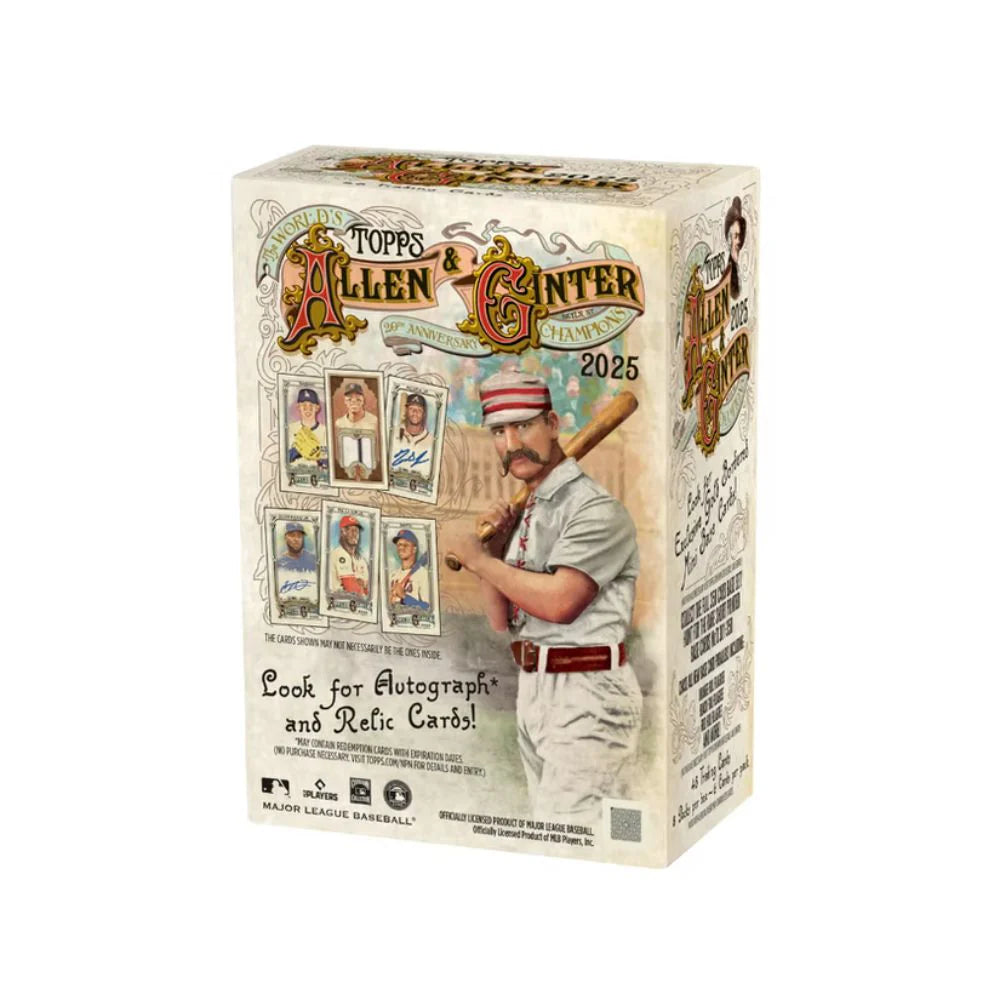 2025 TOPPS ALLEN AND GINTER BASEBALL VALUE BOX