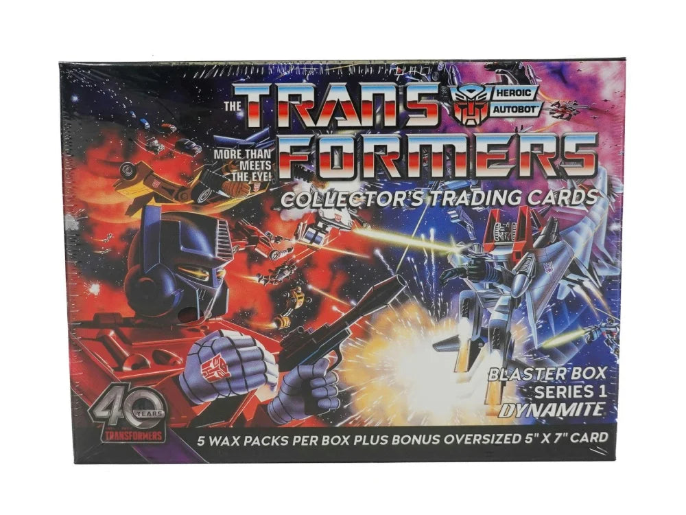 THE TRANSFORMERS BLASTER BOX 40 YEARS
