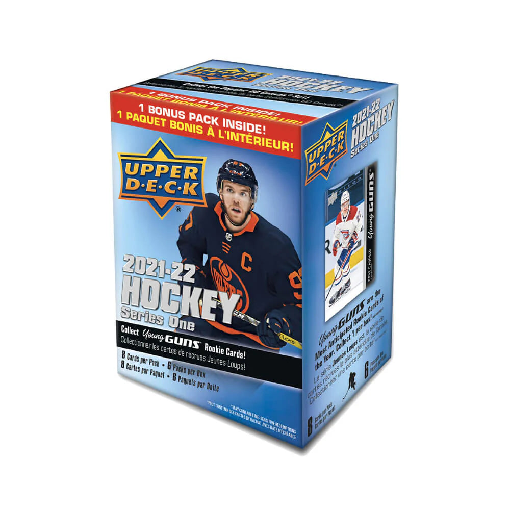 2021-22 UPPER DECK SERIES ONE HOCKEY BLASTER BOX