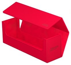 ULTIMATE GUARD DECK CASE ARKHIVE 400+ MONOCOLOR RED