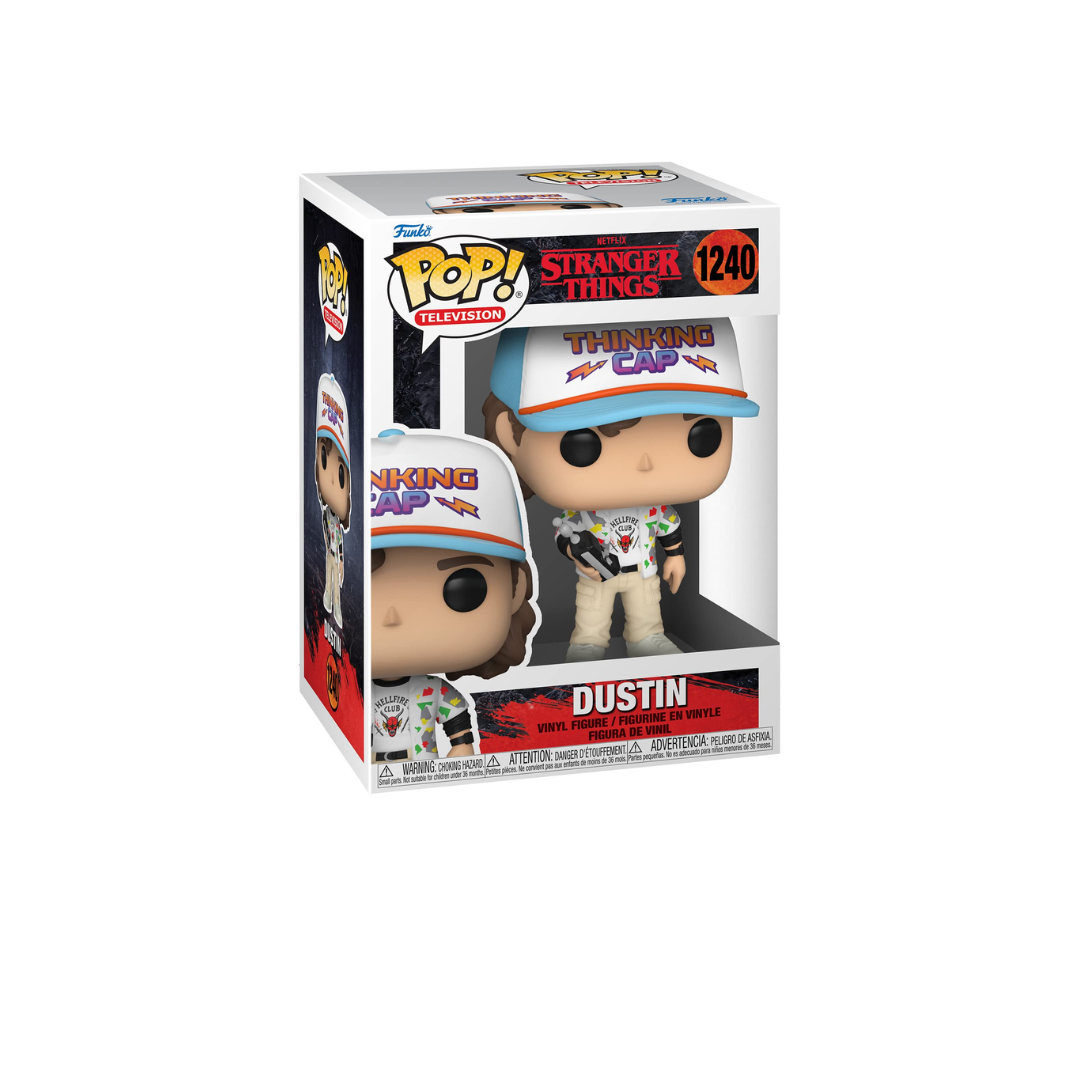 FUNKO POP DUSTIN #1240 STRANGERS THINGS
