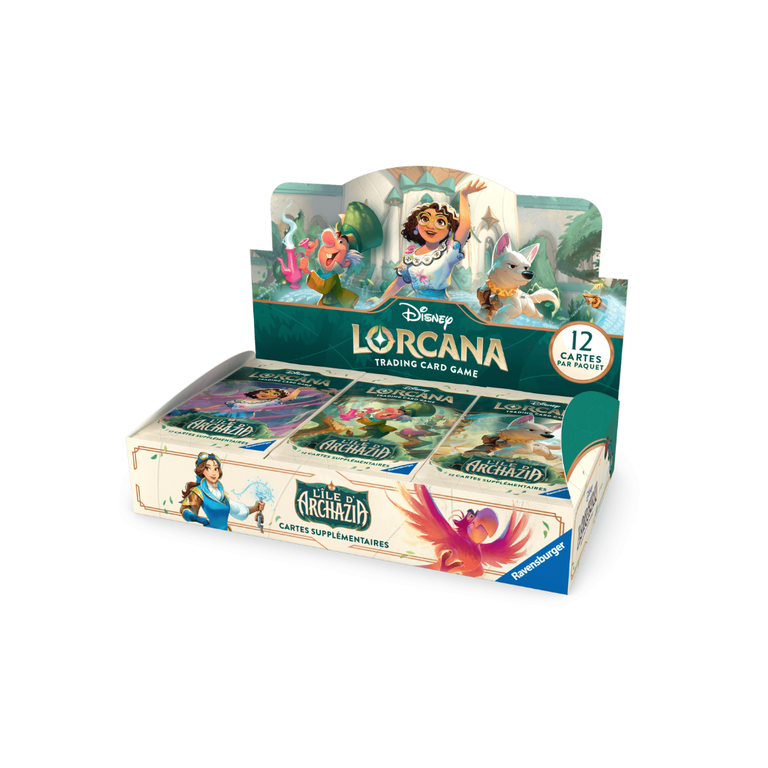 DISNEY LORCANA SET 7 BOOSTER BOX FRANCAIS