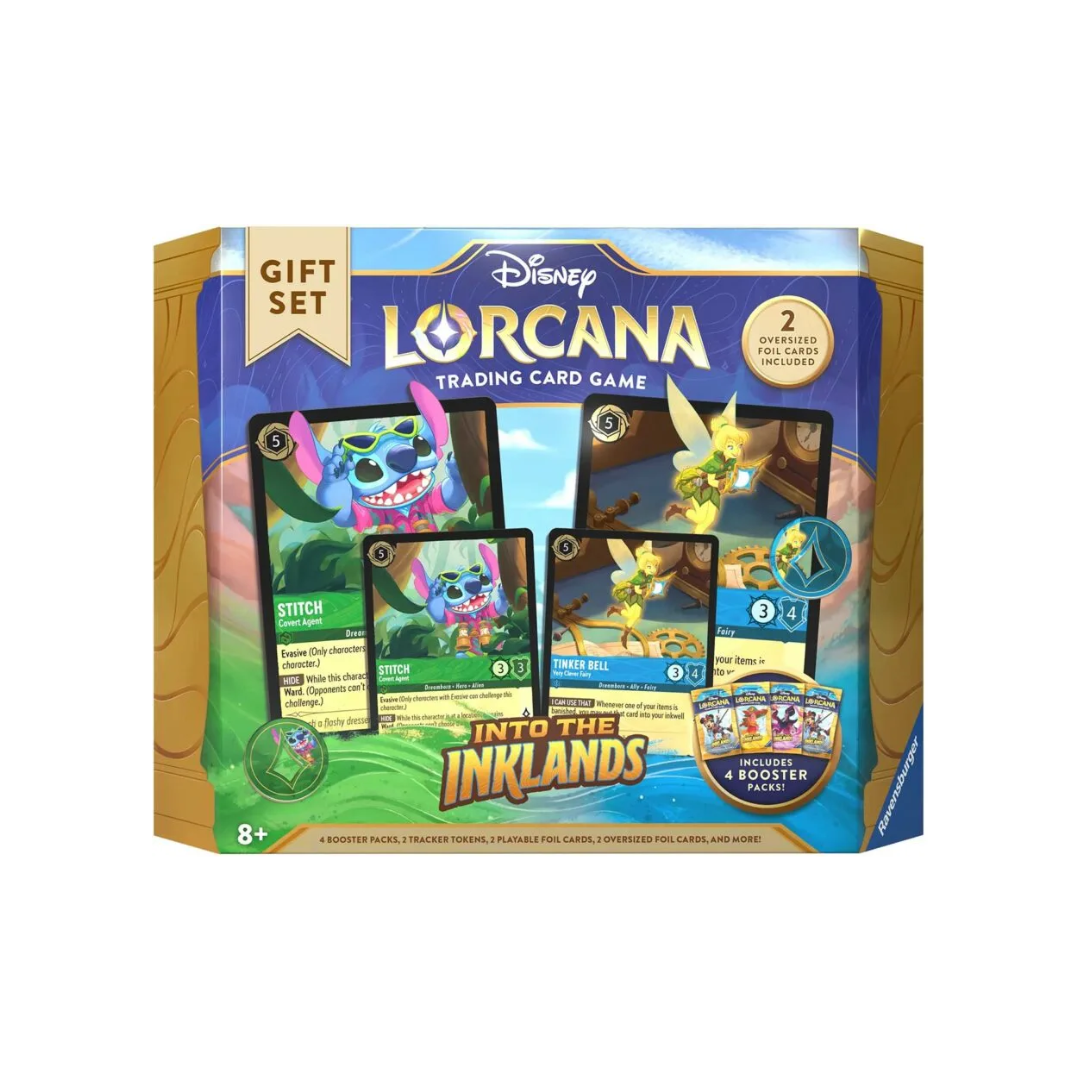 DISNEY LORCANA GIFT SET INTO THE INKLANDS