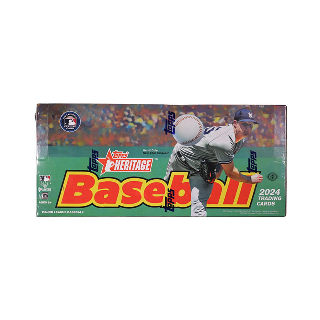 2024 TOPPS HERITAGE HOBBY BOX BASEBALL