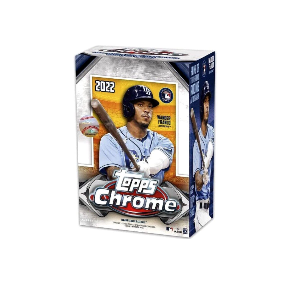 2022 TOPPS CHROME BASEBALL BLASTER BOX
