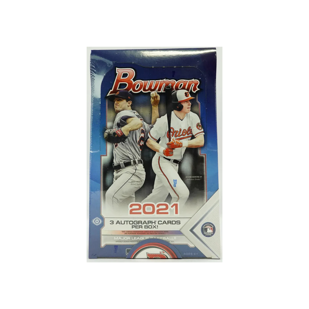 2021 BOWMAN BASEBALL JUMBO BOX
