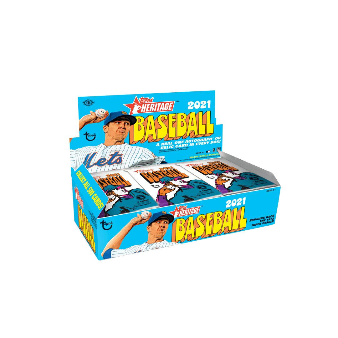 2021 TOPPS HERITAGE BASEBALL HOBBY PACK