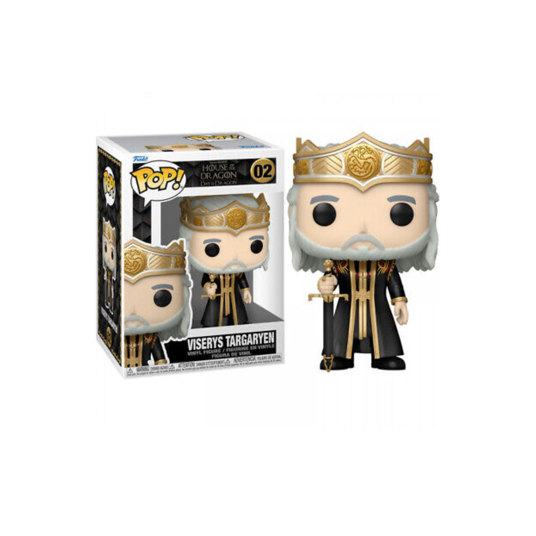 FUNKO POP VISERYS TARGARYEN #02 HOUSE OF THE DRAGONS