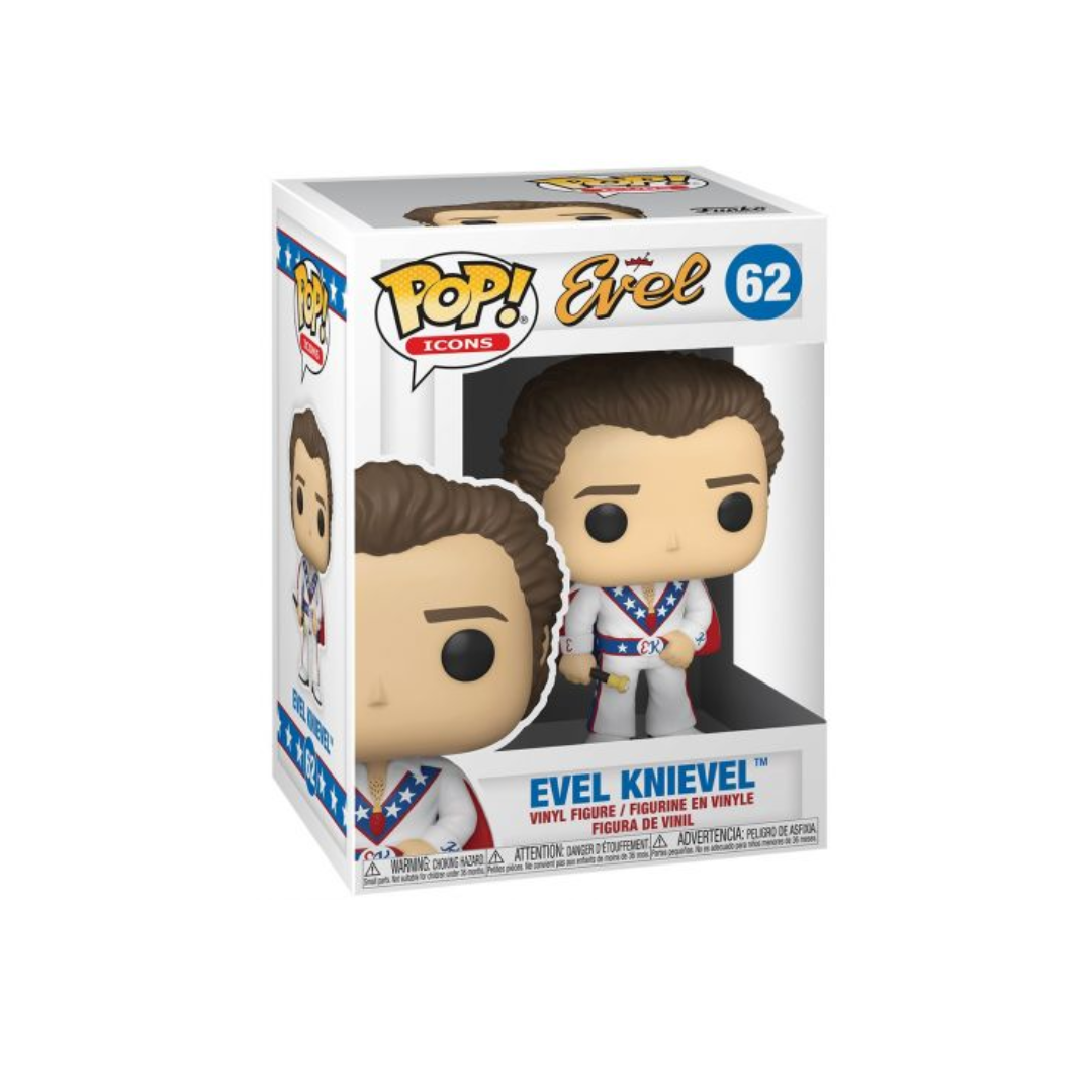 FUNKO POP EVEL KNIEVEL #62 POP ICON